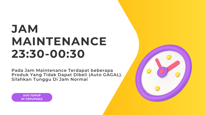 Jam Maintenance 23:30 – 00:30